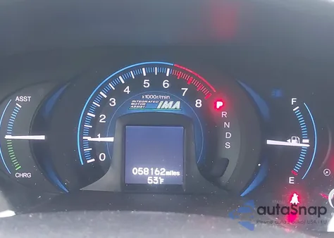 2013 Honda Insight Ex from USA, damaged, VIN JHMZE2H76DS005606